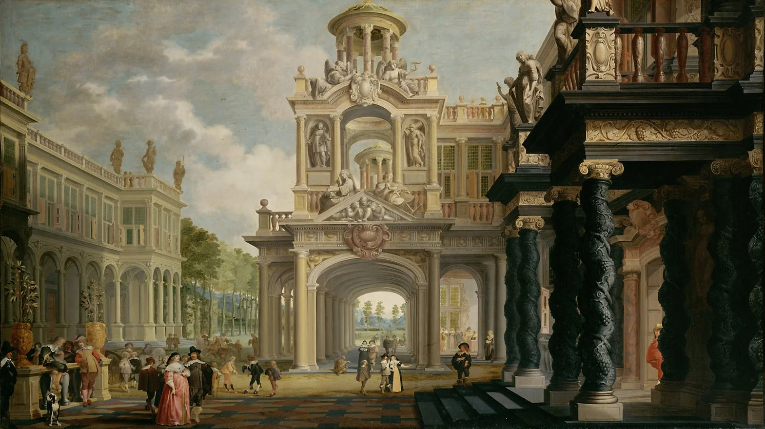 Großer Gartenpalast, detail