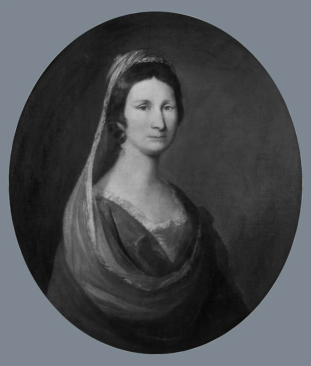 Mrs. Peter De Lancey, detail
