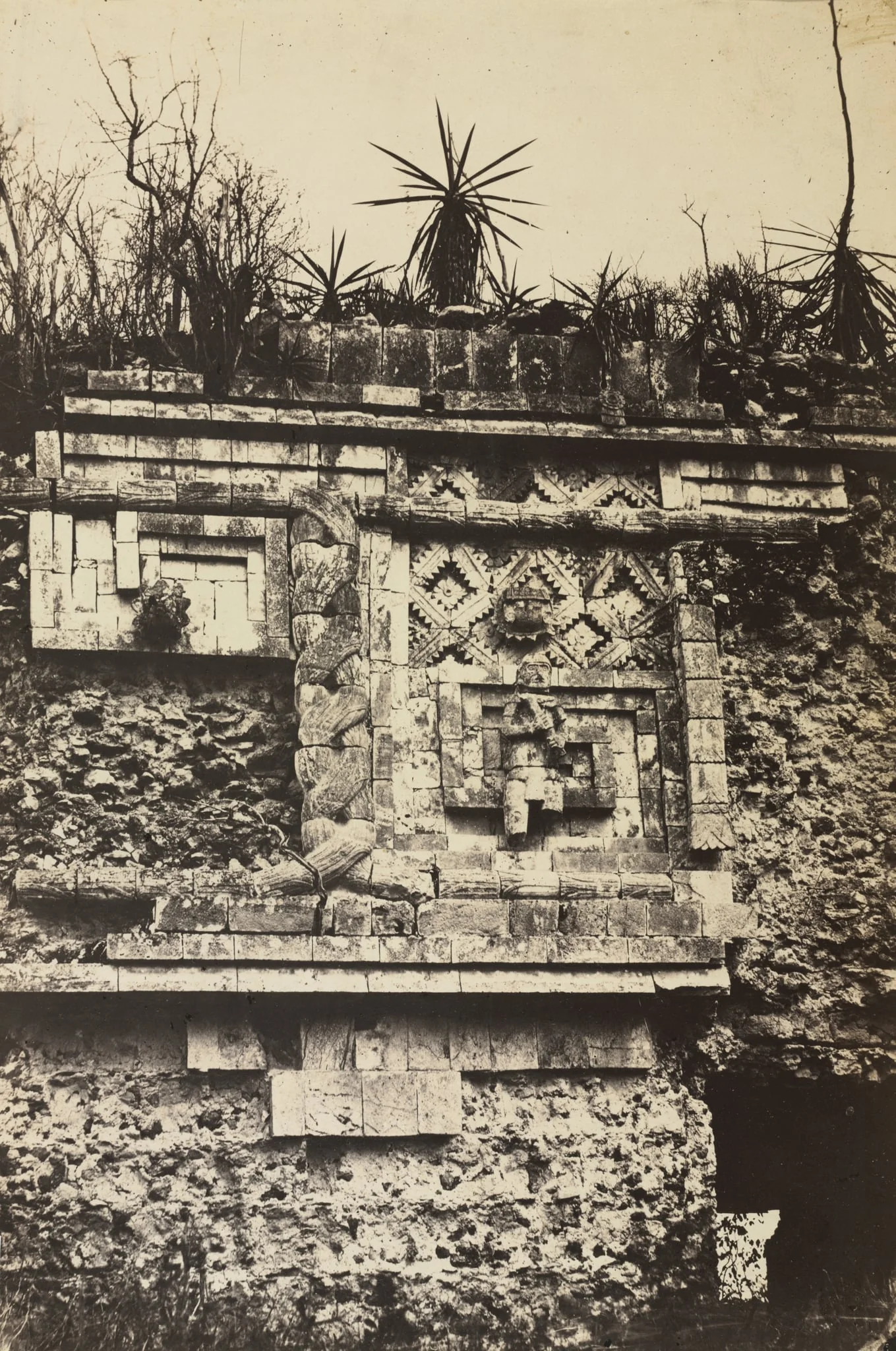 The Nunnery, Uxmal, detail