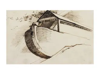 The Ark, by Daniel Maclise, 1825