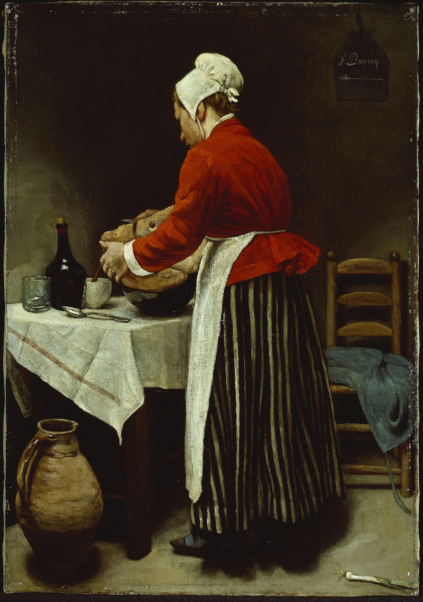 The Maid, detail