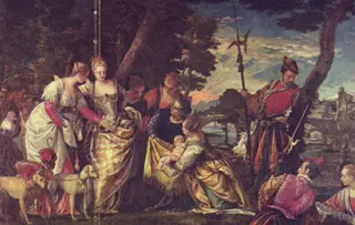 The Finding of Moses, by Paolo Veronese, oil, 1568