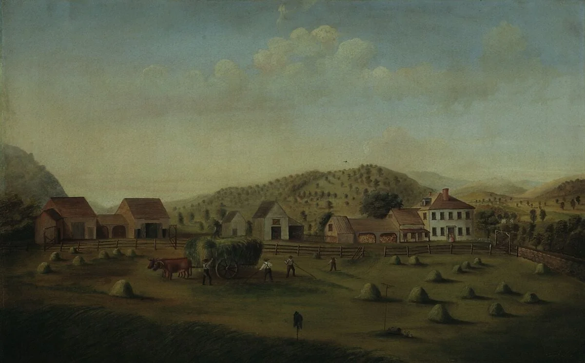 Leete Farm, West Claremont, New Hampshire, detail