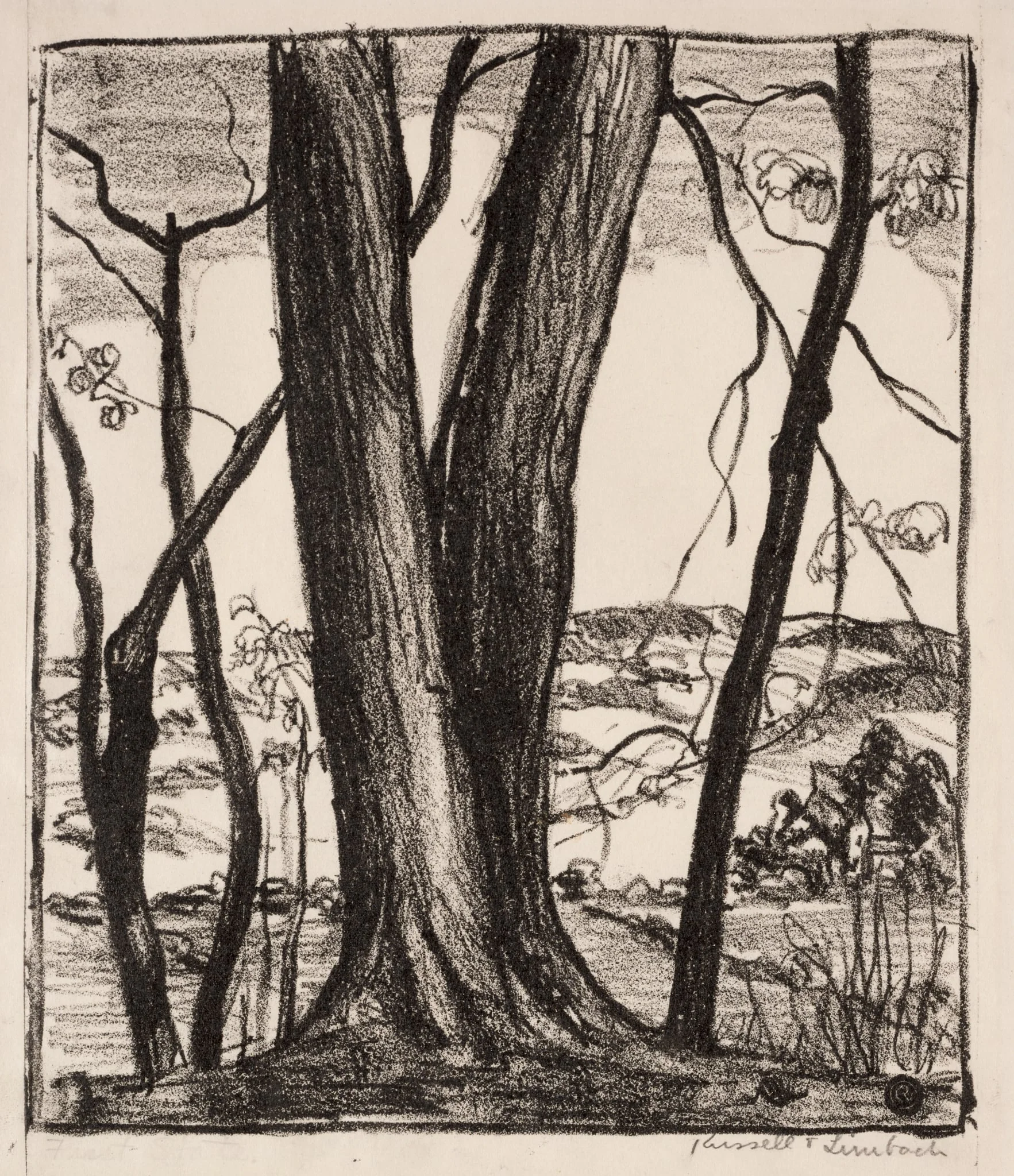The Hilltop, detail