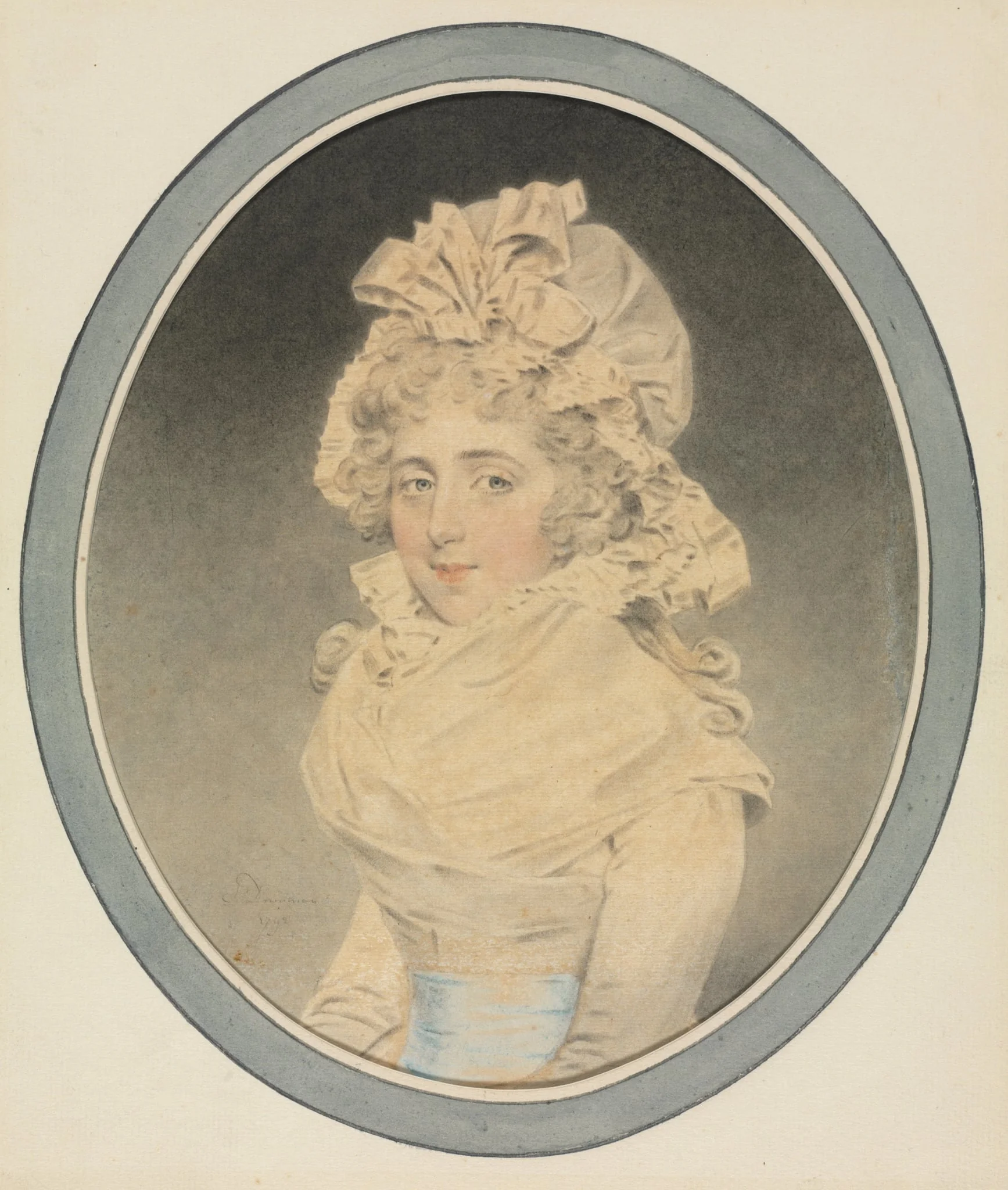 Lady Caroline Wrottesley, detail
