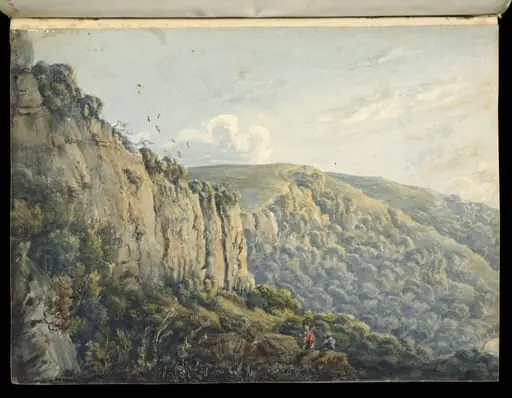 Watercolour from the Ionides Album, by John Marten, watercolor, 1850