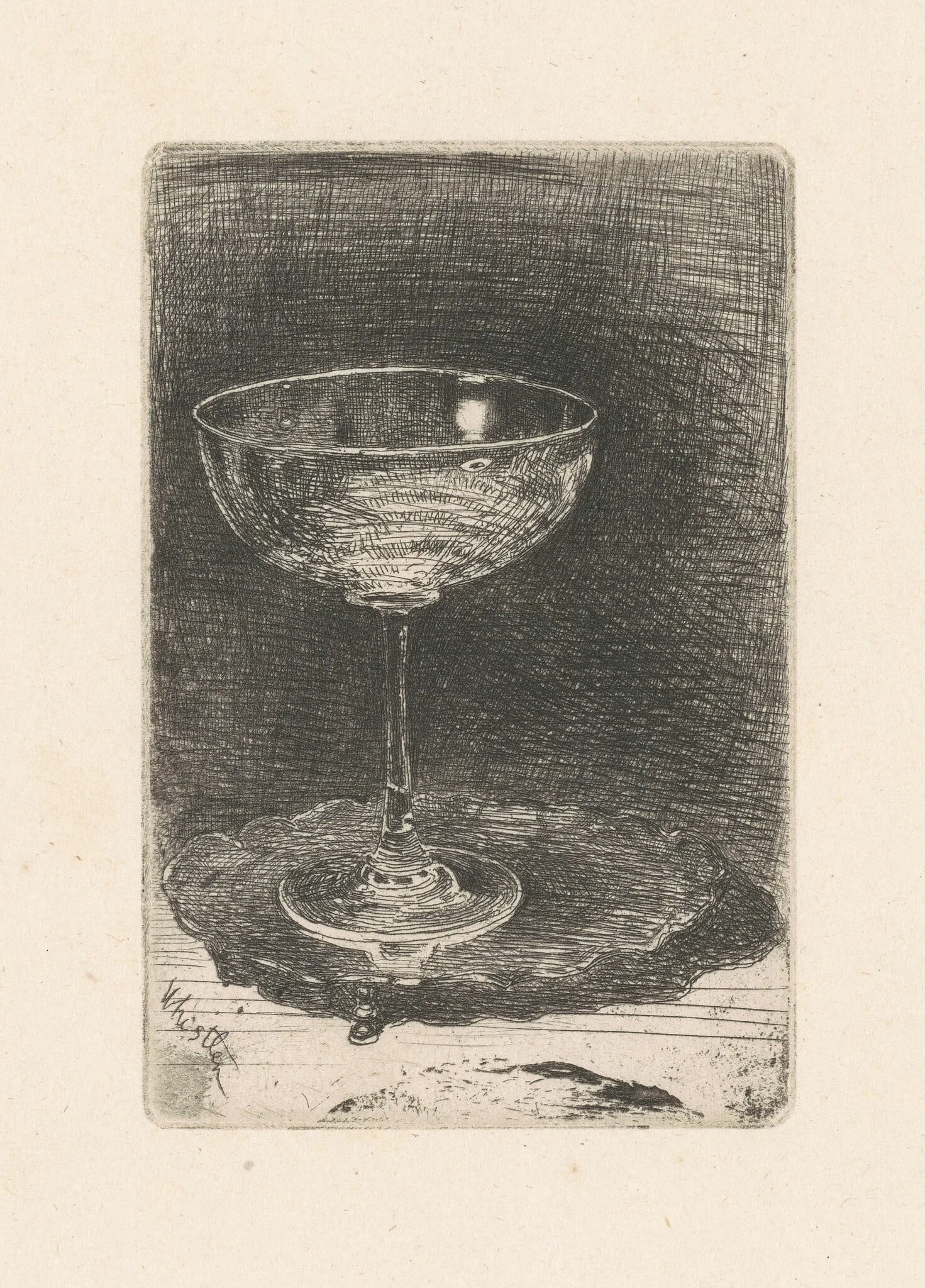 The Wine-Glass, detail