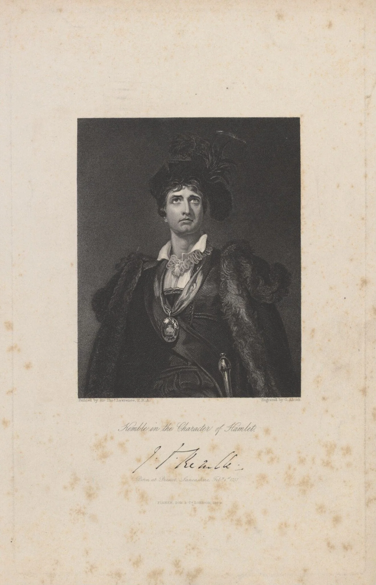 H Beard Print Collection, detail