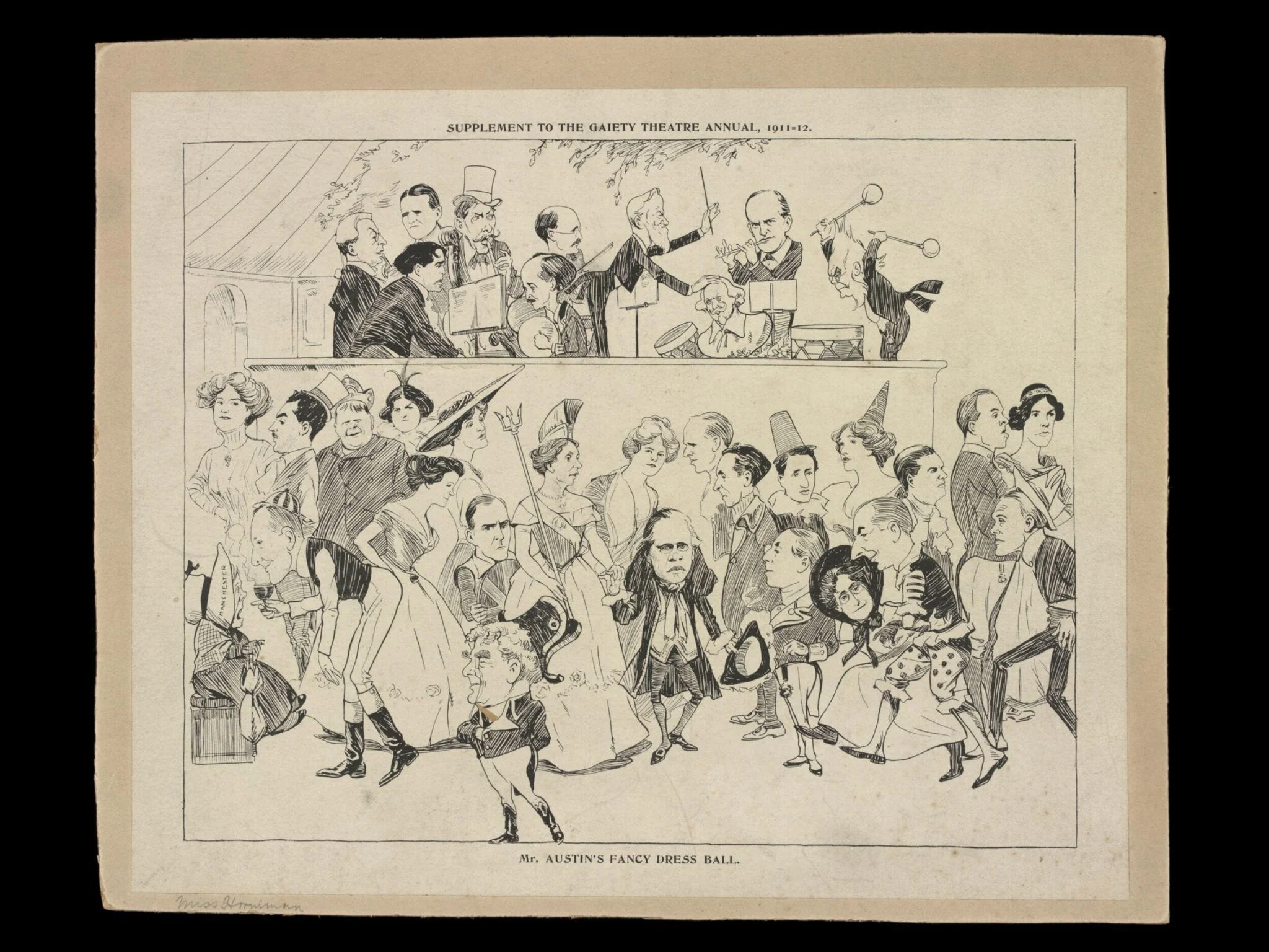 H Beard Print Collection, detail