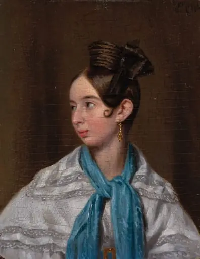 Elisa Pearson Playter, by Pieter Christoffel Wonder, unspecified, 1837