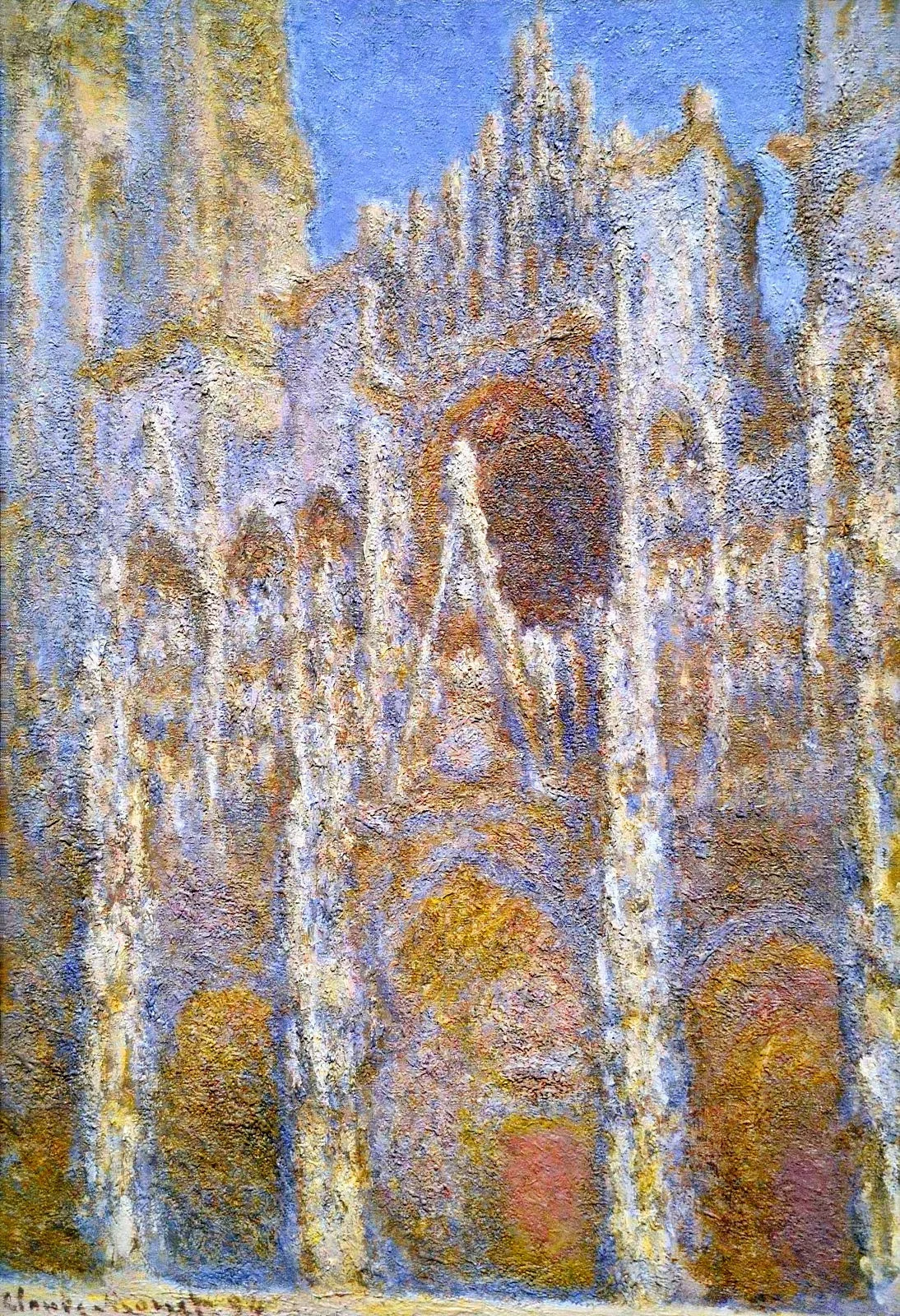 Rouen Cathedral, Façade, detail