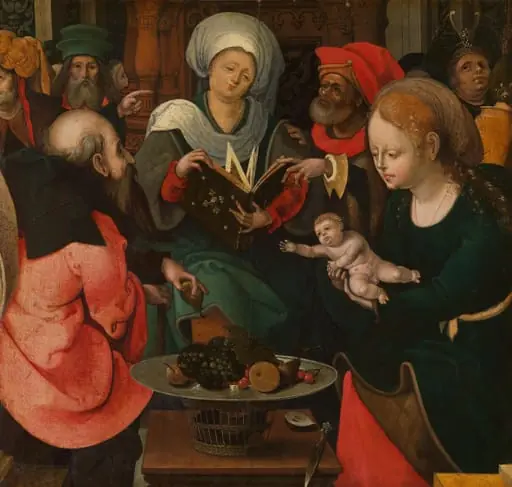 Holy Kinship, by Master of the Lille Adoration, unspecified, 1520