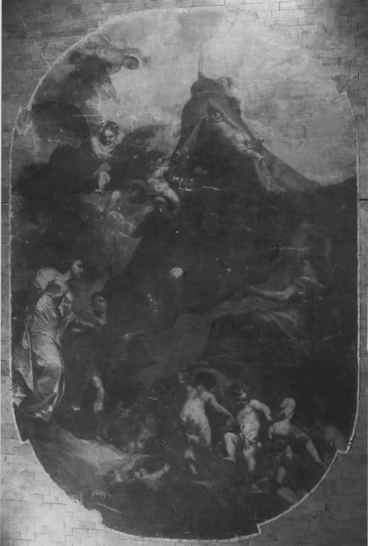 Allegorie auf das Beilager des Kurfürsten Johann Wilhelm, detail
