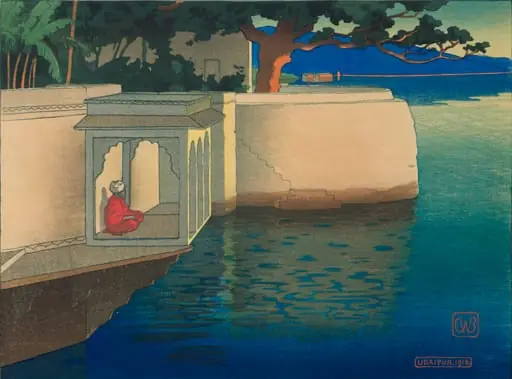 Udaipur, by Charles William Bartlett, 1916