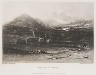 Inn at Dfnet, by Edward Price, 1834