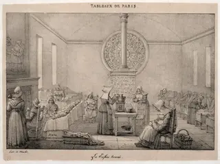 The Foundling Hospital, by Jean Henri Marlet, 1824