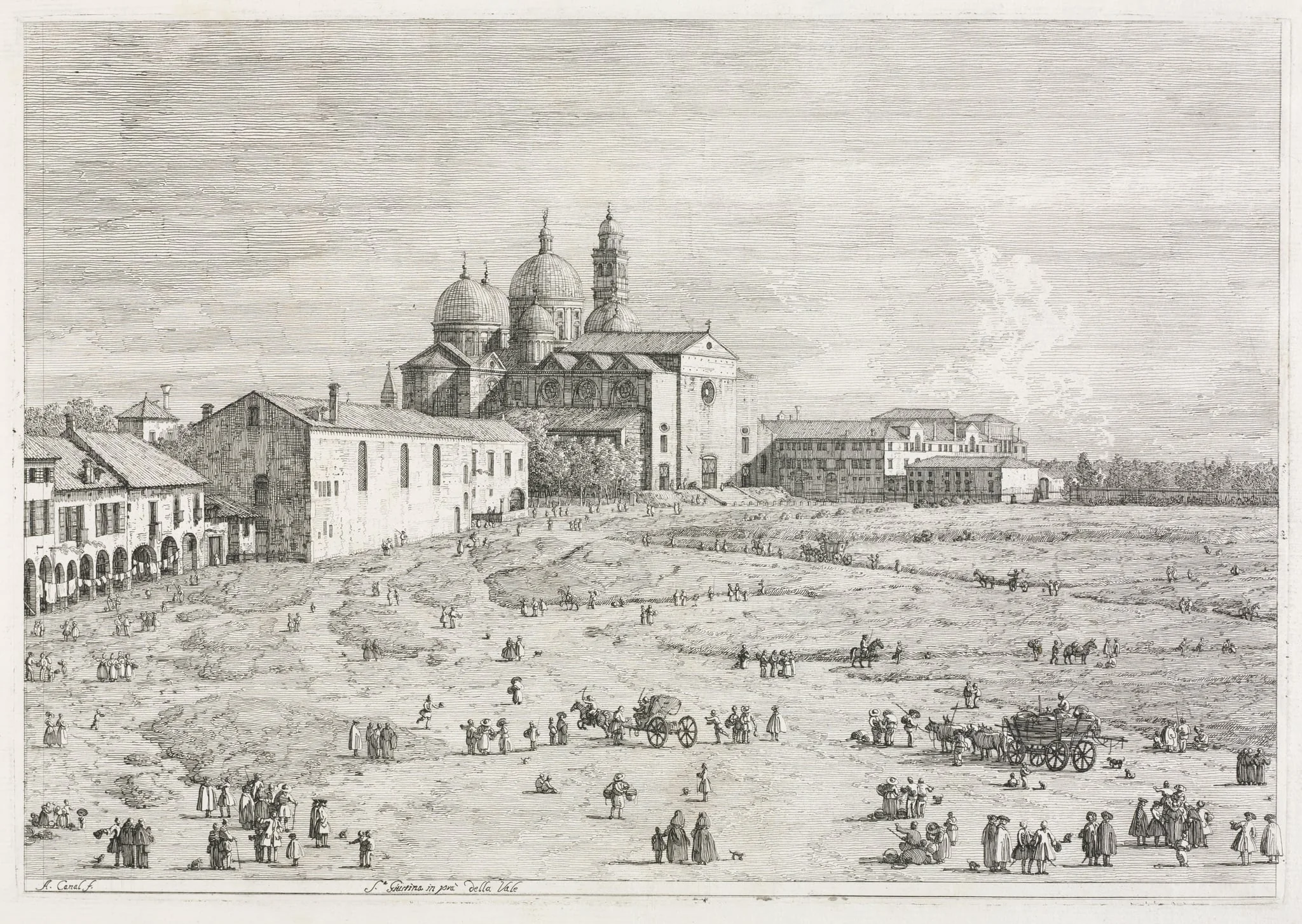 Views: Church of Saint Justina in Prà della Valle, Padua, detail