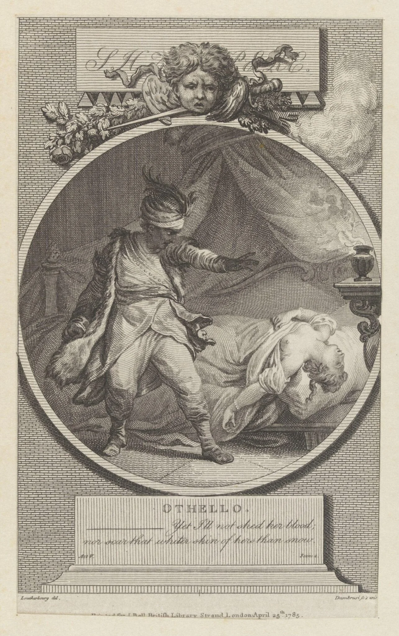 H Beard Print Collection, detail