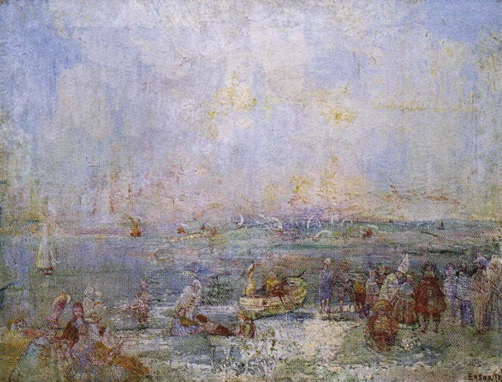Carnival on the beach, detail