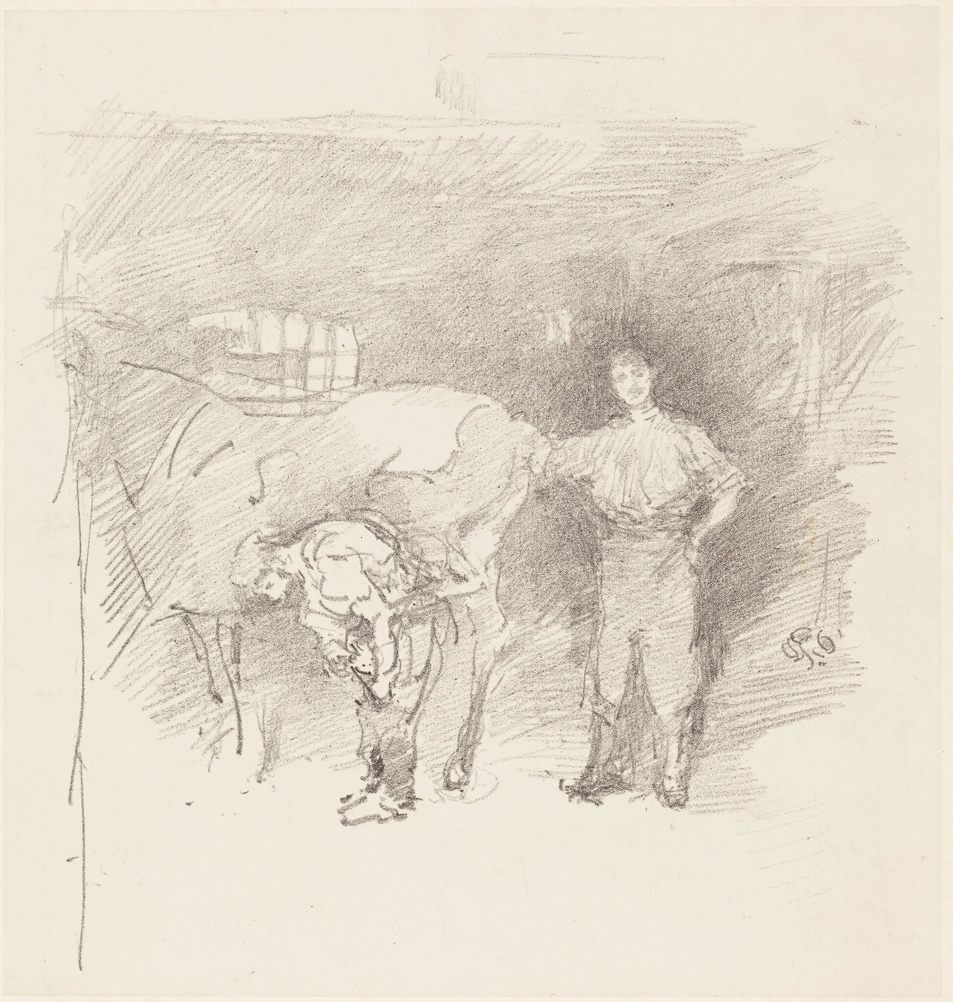 The Farriers, detail