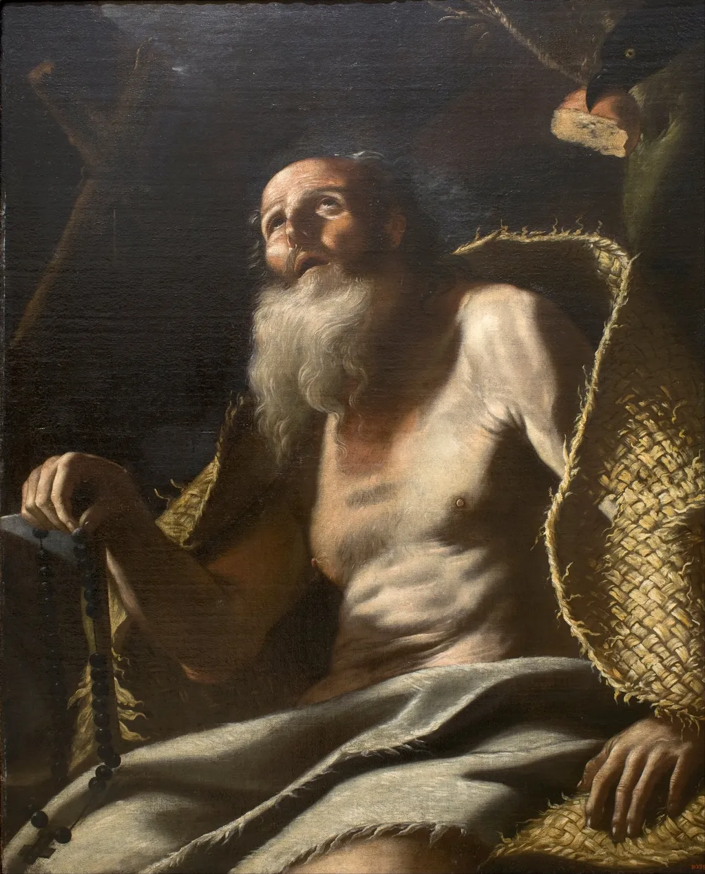 Saint Paul the Hermit, by Mattia Preti, oil, 1650