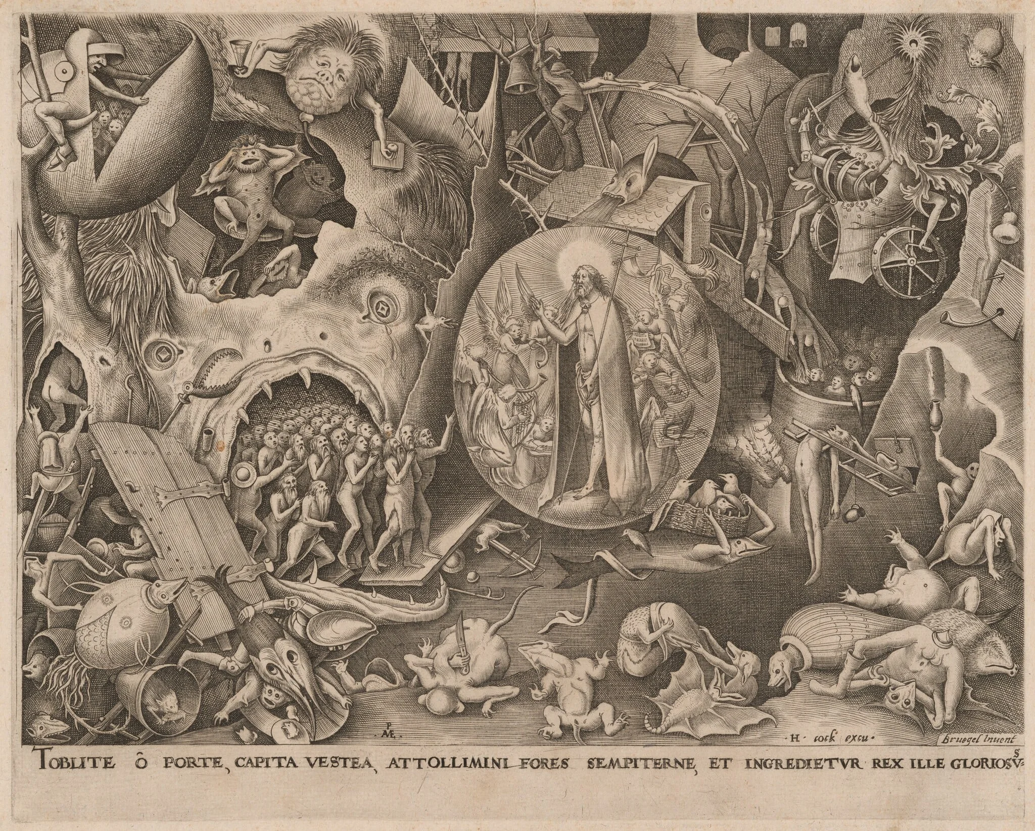 The Descent of Christ into Limbo, detail