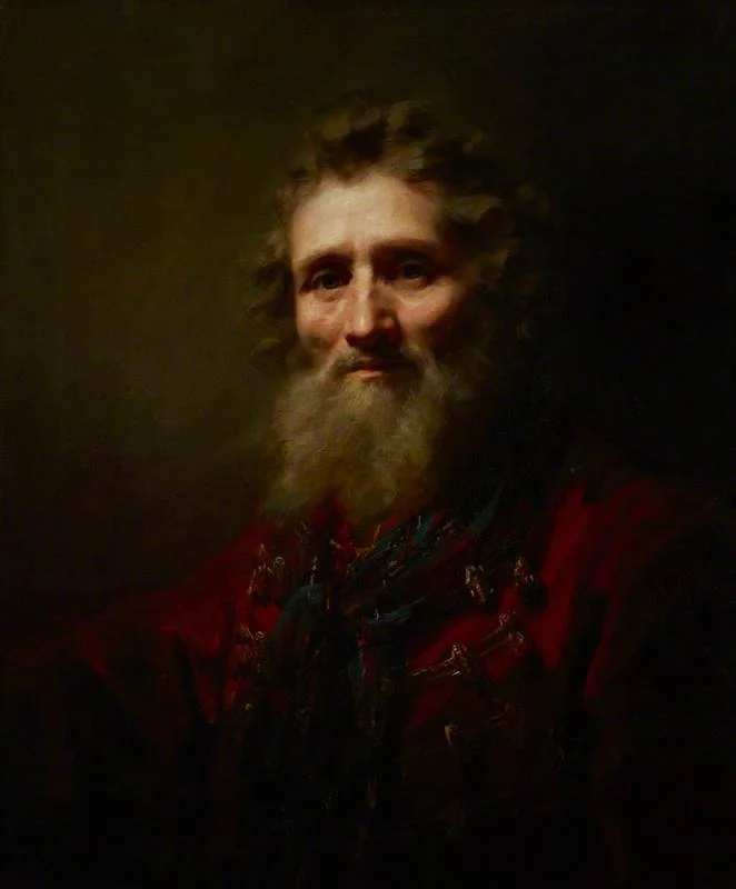 Portrait of a Jew, detail
