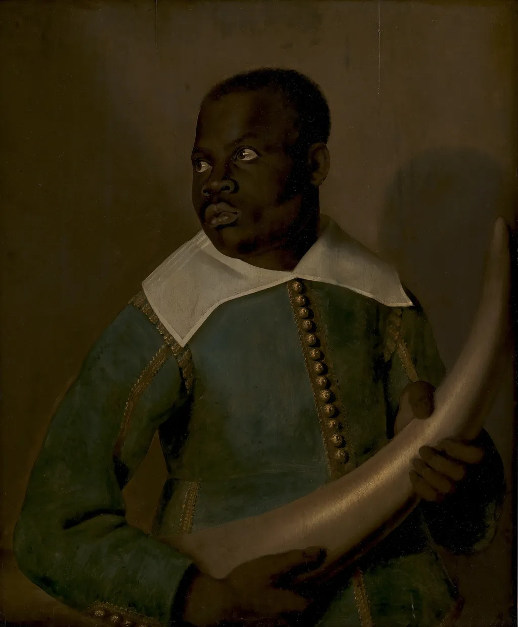 Pedro Sunda,  a Servant of Don Miguel de Castro, by Jaspar Beckx, oil, 1640