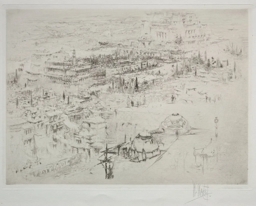 Temple of Baal, by William Walcot, 1918