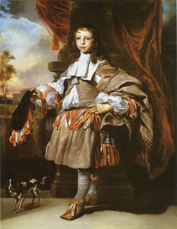Portrait of a Boy, detail