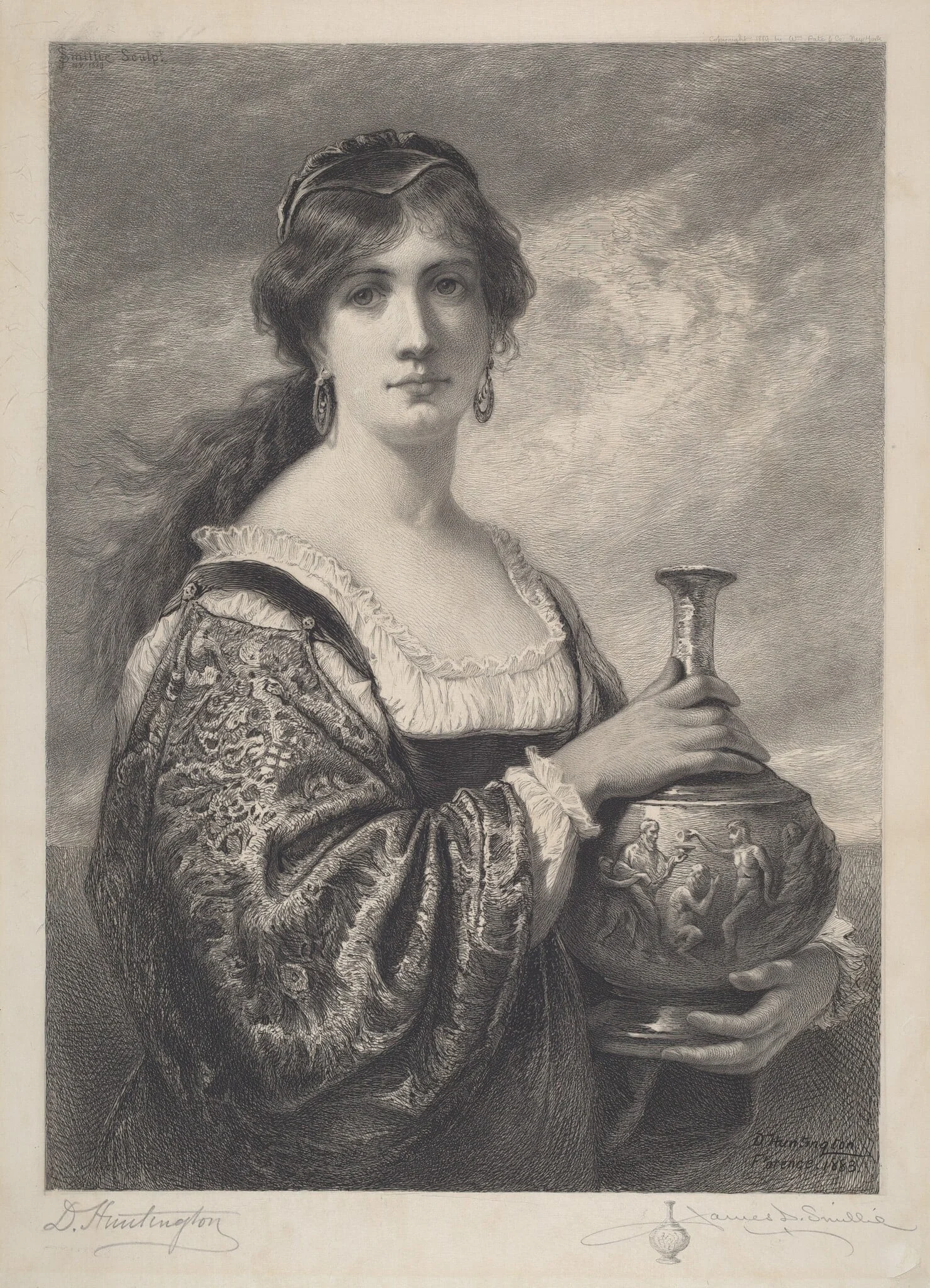 The Goldsmith's Daughter, detail