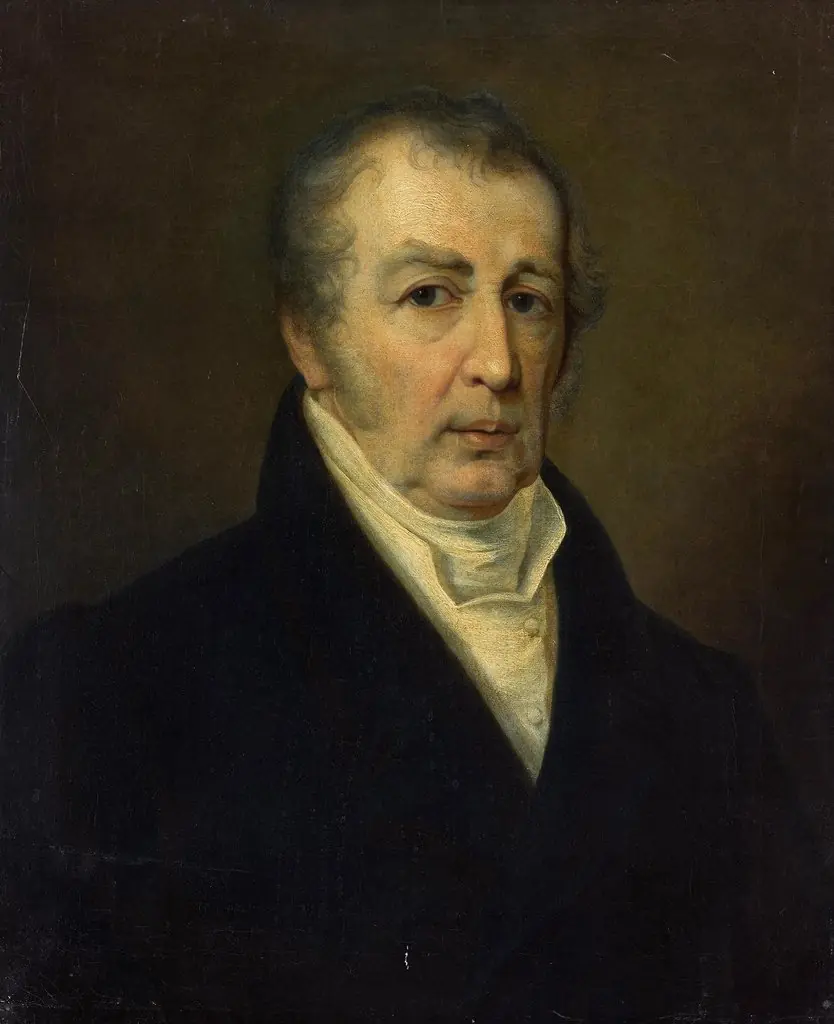 Portrait of Count D.A. Zubov, by Apollinary Goravsky, oil, 1863