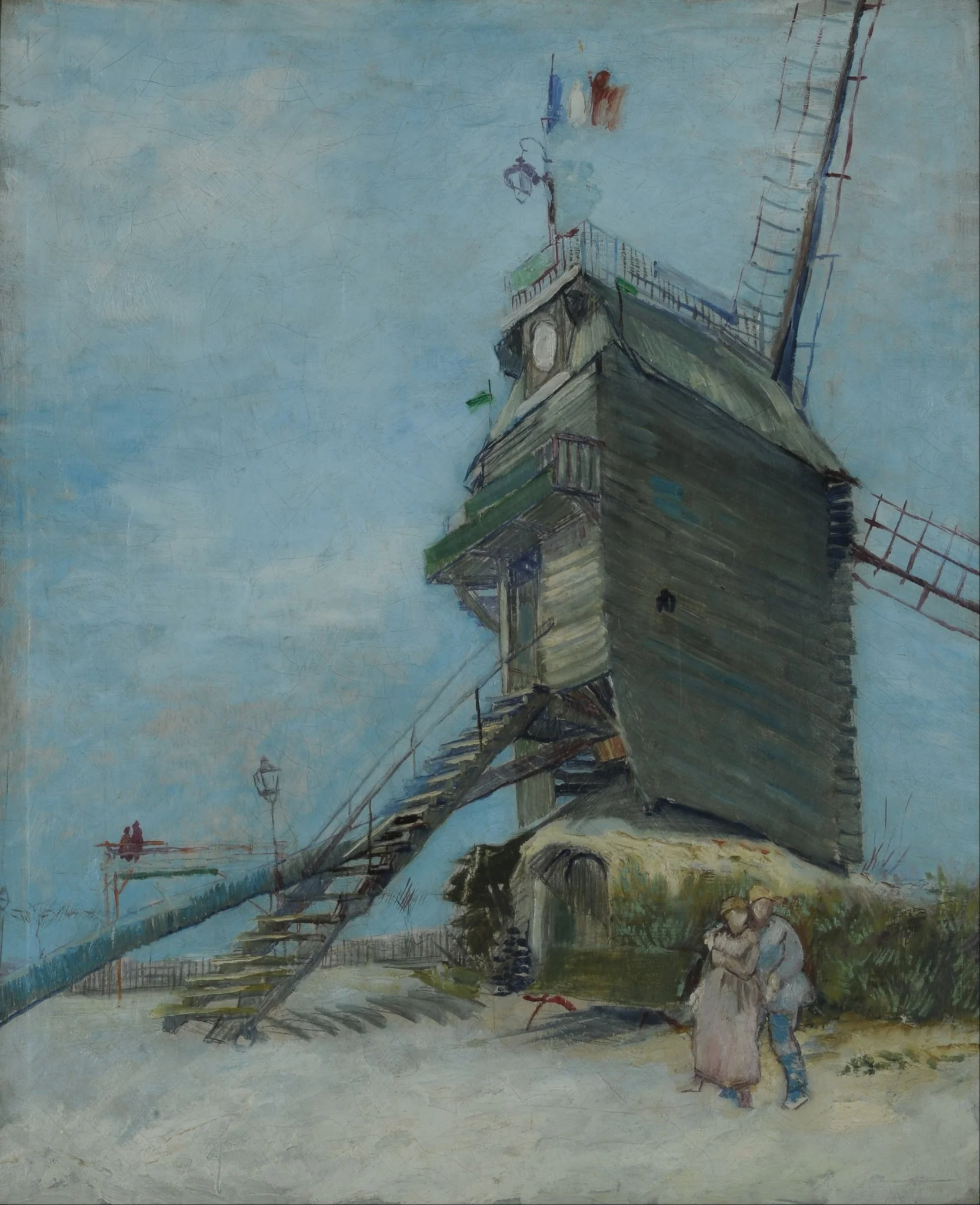 Le Moulin de la Galette, detail