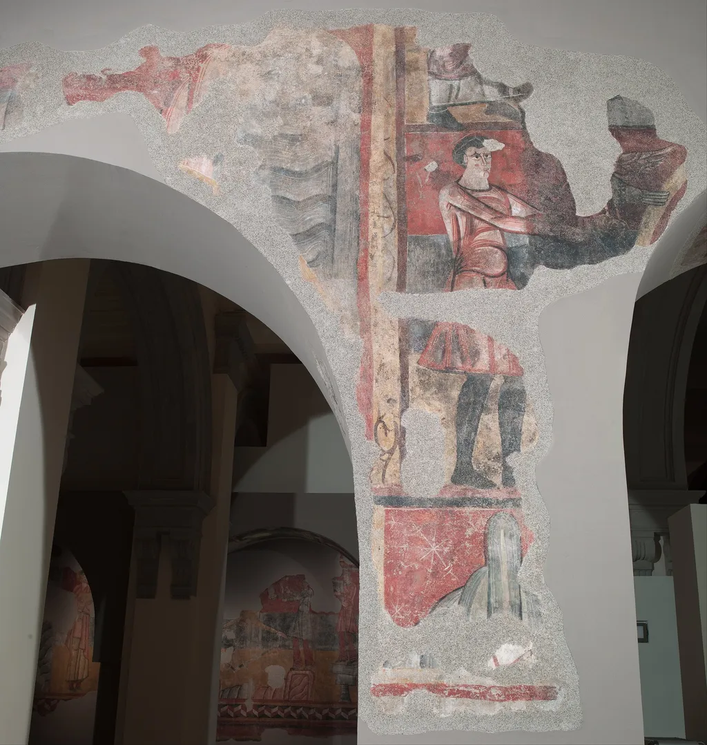 Falconer from Boí, by Master of Boí, unspecified, 1100