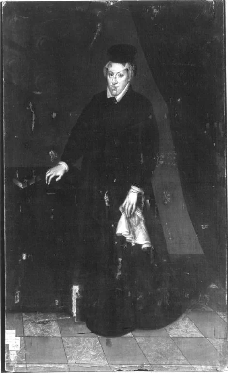 Erzherzogin Eleonore von Österreich (1582-1620) als Stiftsdame des Königlichen Damenstifts in Hall/Tirol, detail