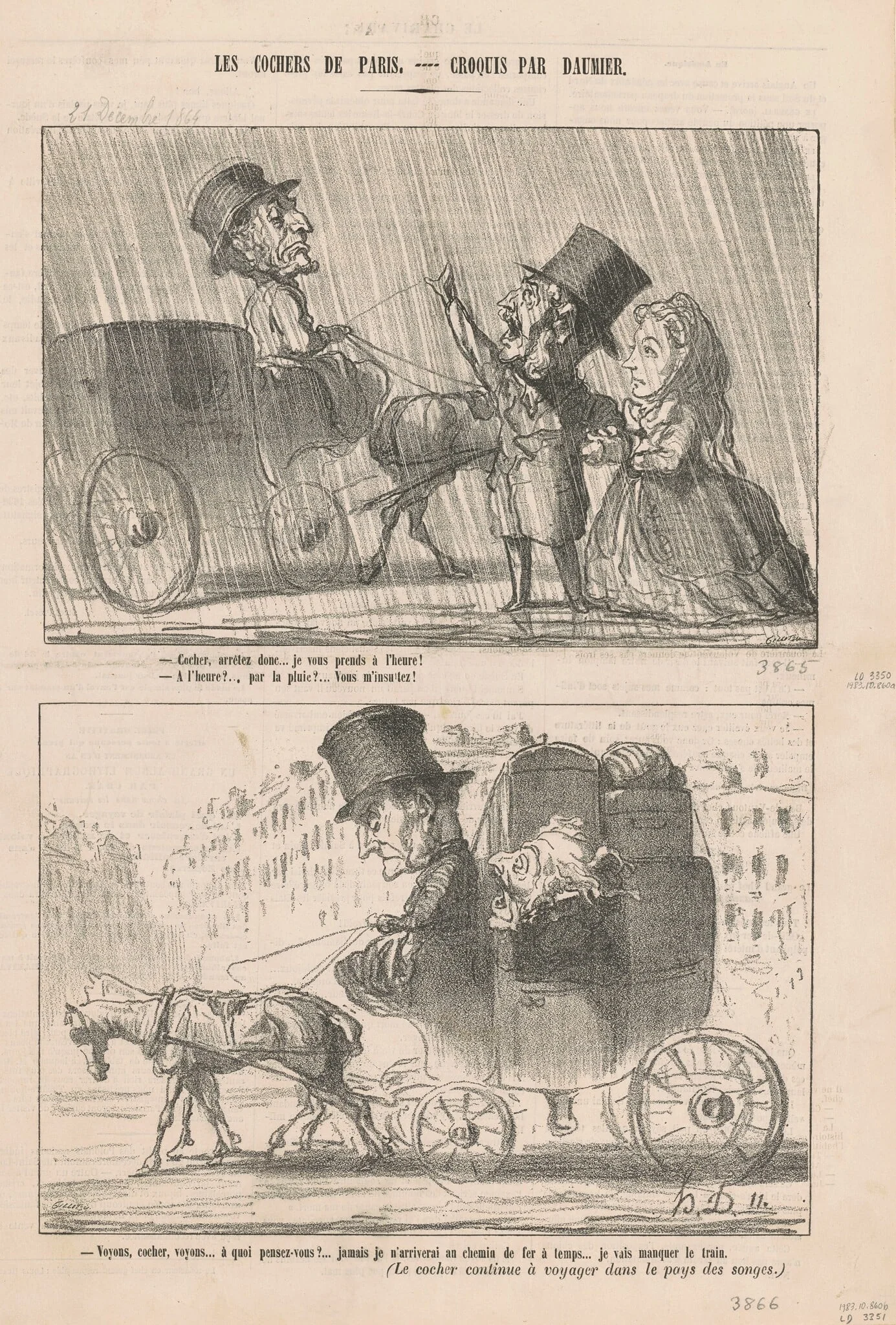 Cocher, arrêtez donc, detail