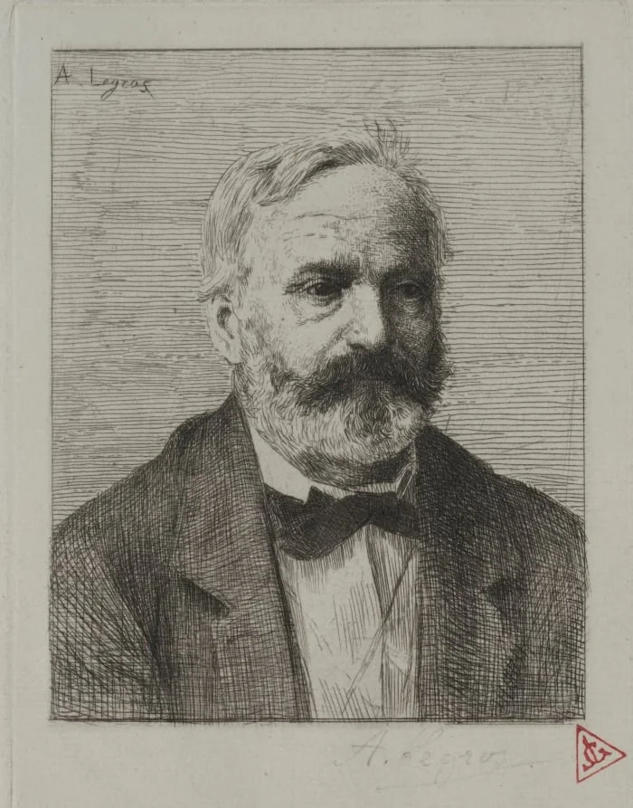 Victor Hugo, detail
