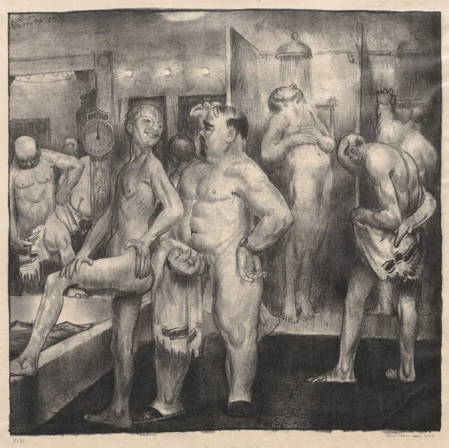 Shower-Bath, Detail, detail