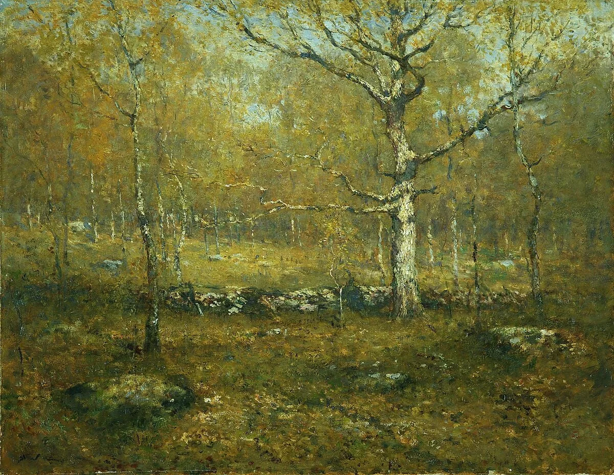 Spring Woods, detail