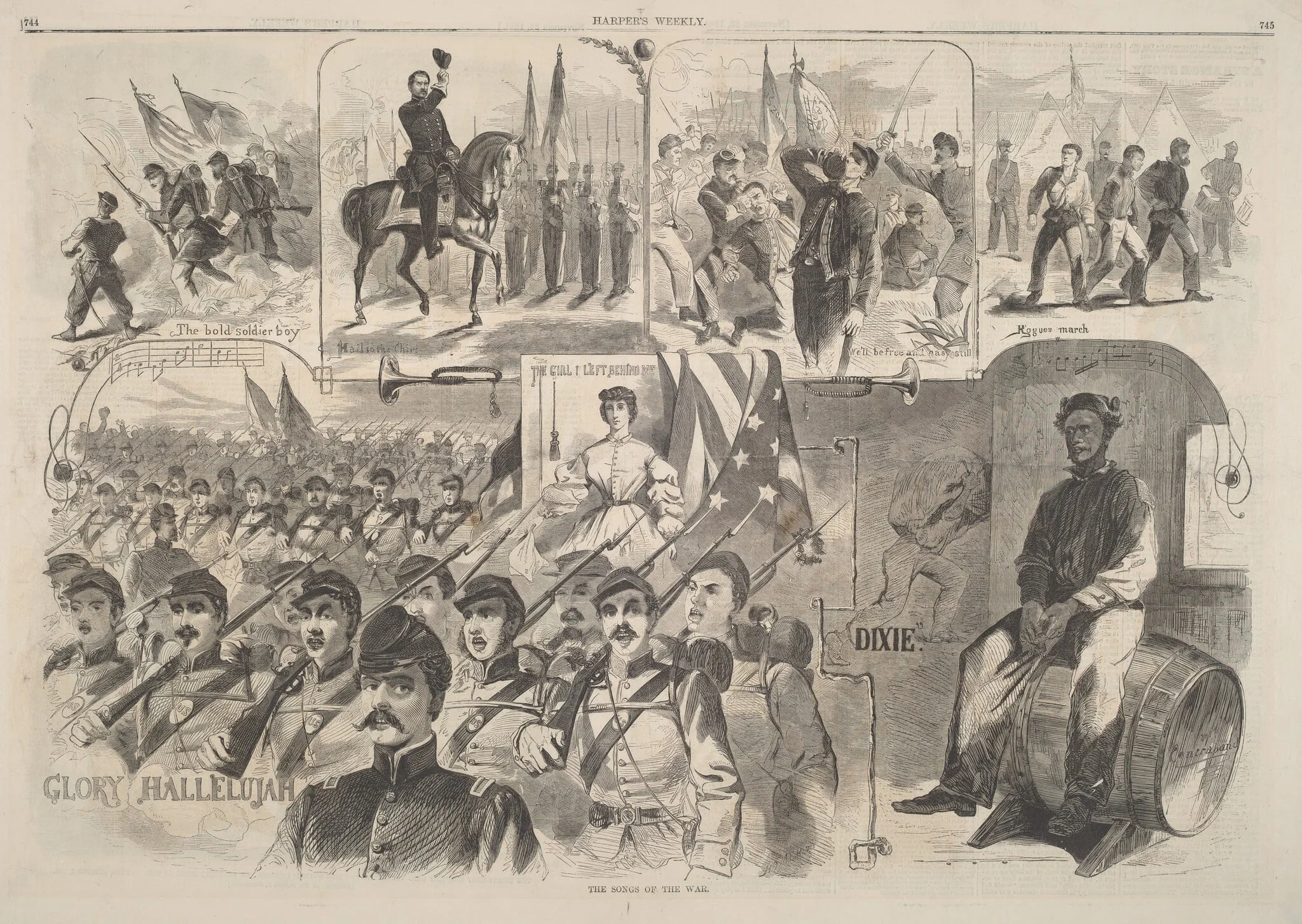 The Songs of War, detail