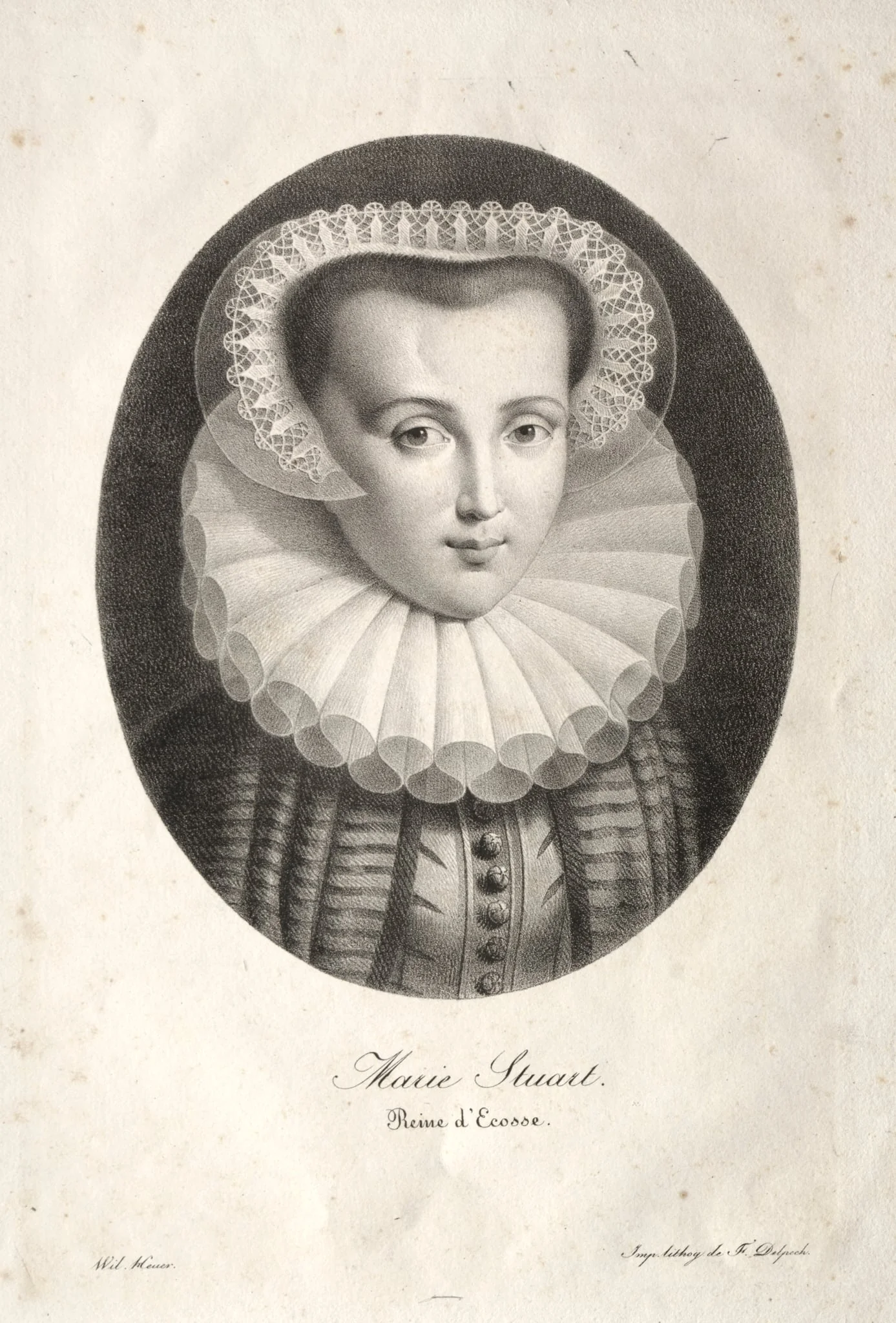 Mary Stuart, detail