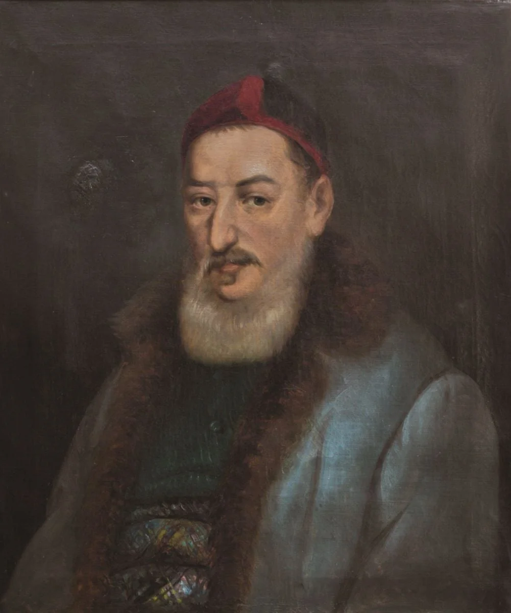 Portretul lui Alexandru Vilara, detail