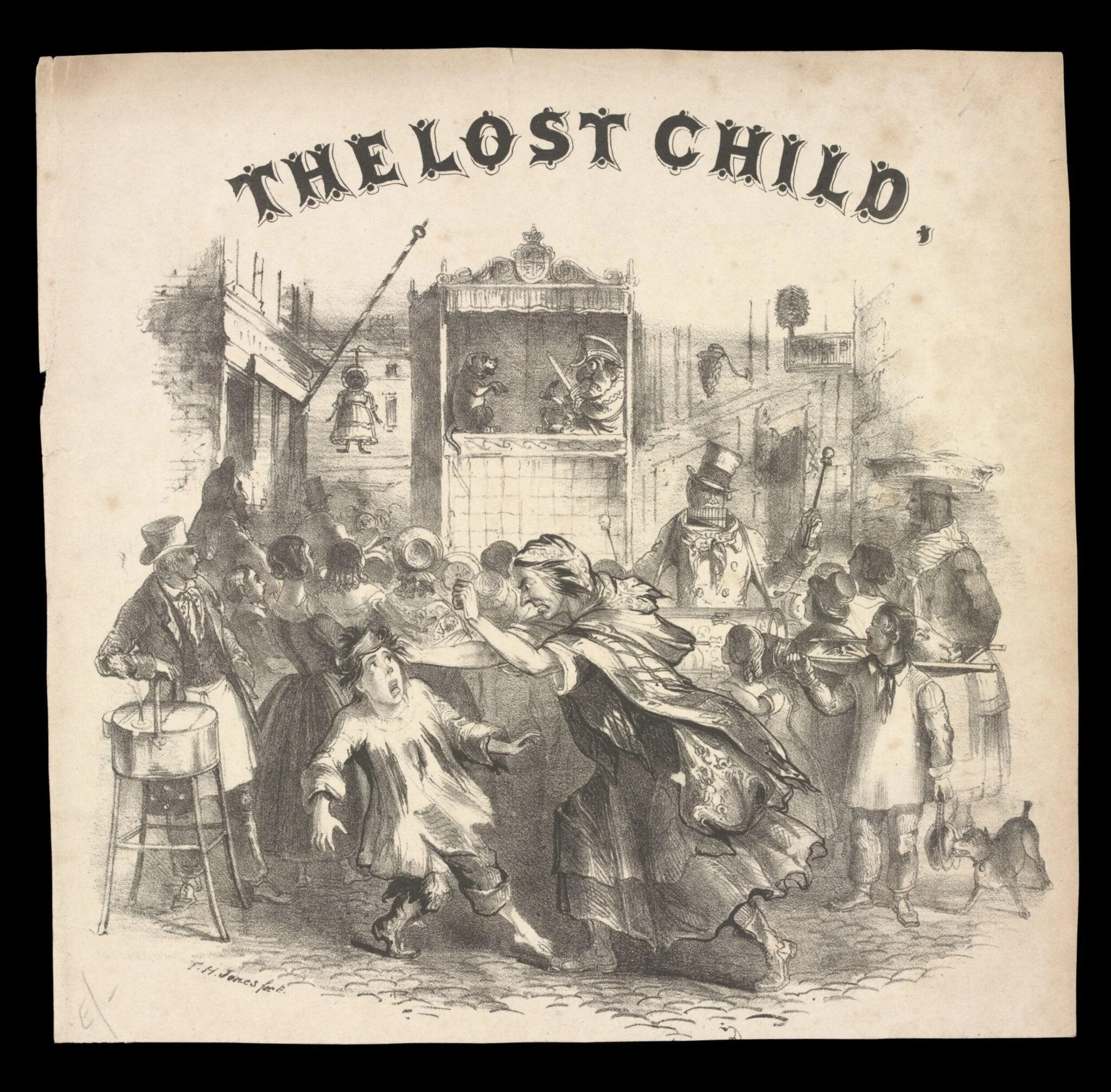 George Speaight Punch & Judy Collection, detail