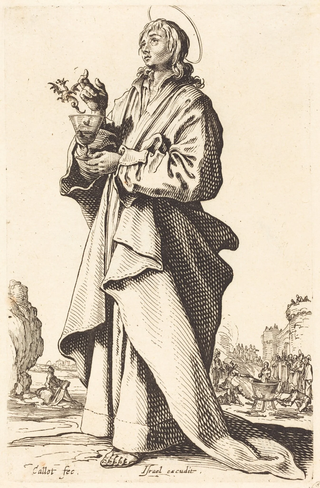 Saint John the Evangelist, detail