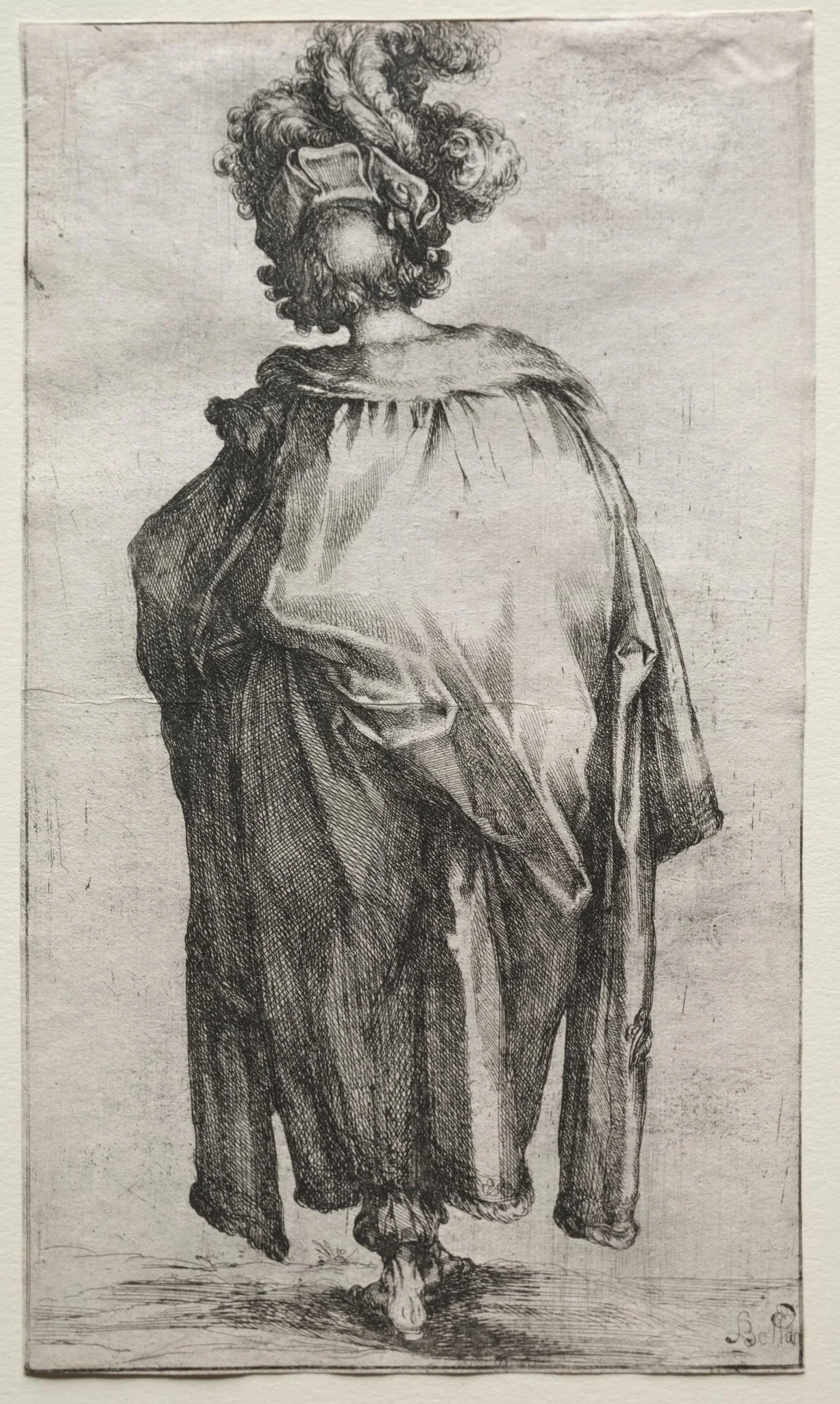 The Three Magi: Melchior, detail