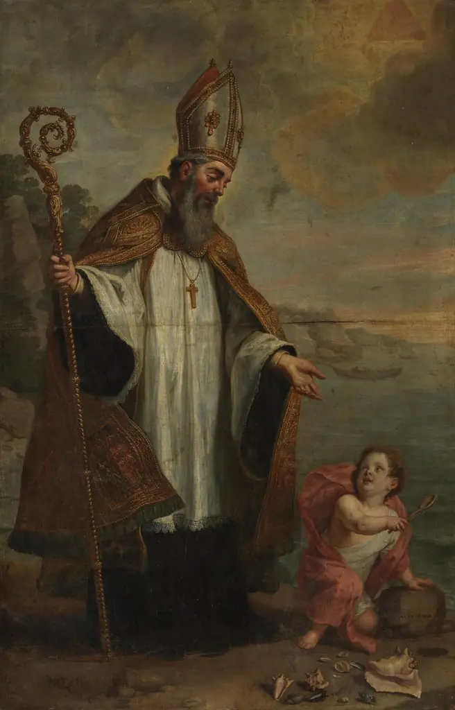 Saint Augustine, by Gaspar de Crayer, oil, 1655