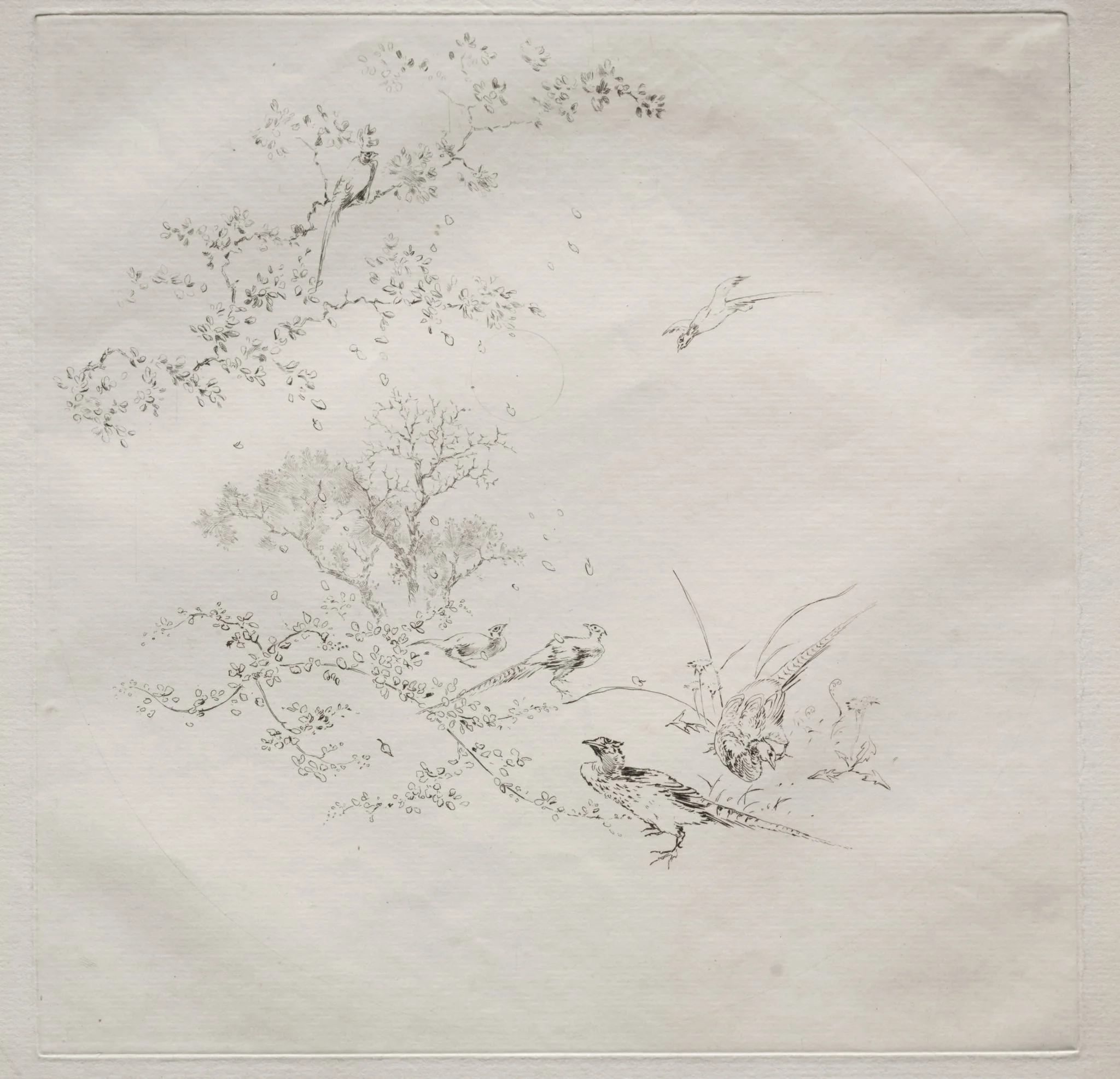 Parisian Service (Haviland service): Fog (no. 1), detail