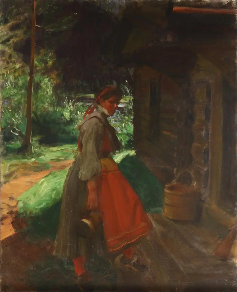 Gopsmor, by Anders Zorn, oil, 1910