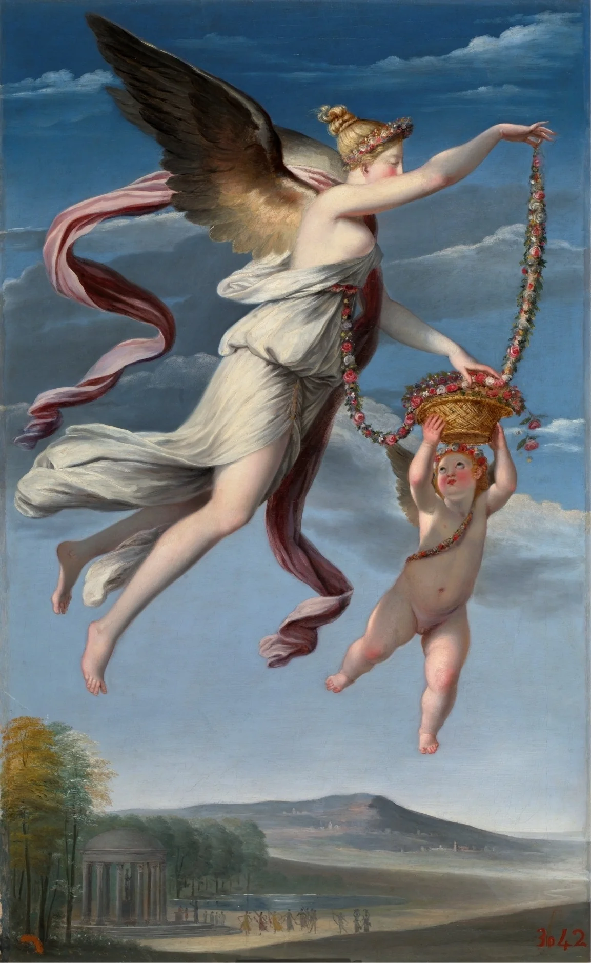 Alegoría de la Primavera, detail