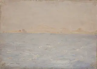 Malta (View from a Ship), by Jan Ciągliński, unspecified, 1910
